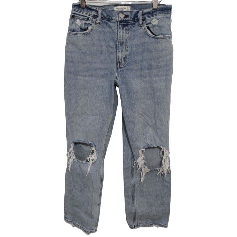 Womens Abercrombie & Fitch The '90s Straight Ultra High Rise Jeans Size 28 6 XS